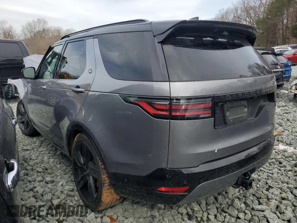 2024 Land Rover Discovery with VIN SALRL4EU3R2493345, listed as a Copart auction lot 46492665 with 9,656 mi miles and Salvage Title. Bid and sale history available at DreamBid. Image 2.