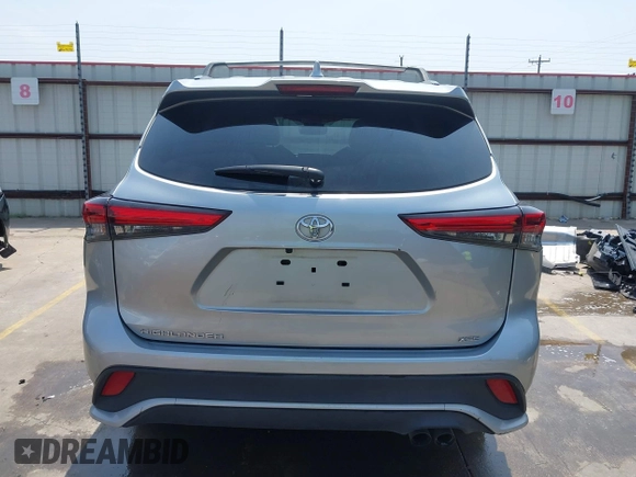 2023 Toyota Highlander L with VIN 5TDKDRAHXPS016140, listed as a IAAI auction lot 42275211 with 33,144 mi miles and . Bid and sale history available at DreamBid. Image 17.