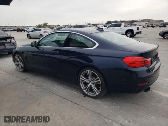 2017 BMW 4 Series 430i with VIN WBA4R7C52HK895575, listed as a Copart auction lot 79476264 with 57,288 mi miles and Clean Title. Bid and sale history available at DreamBid. Image 2.