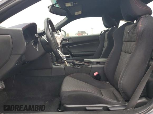2015 Subaru BRZ Premium with VIN JF1ZCAB12F9607084, listed as a Copart auction lot 53743495 with 57,486 mi miles and Salvage title. Bid and sale history available at DreamBid. Image 7.