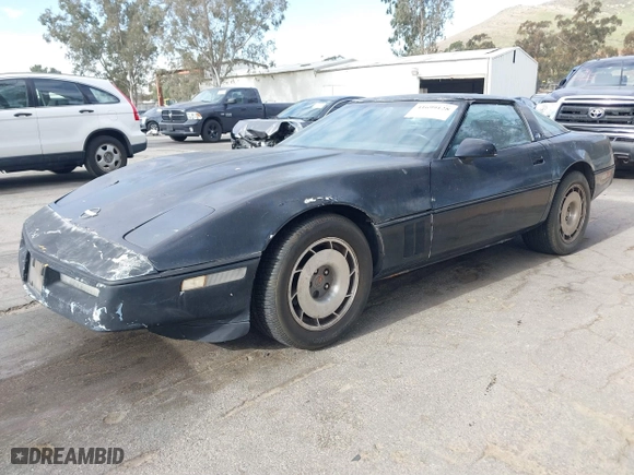 1985 Chevrolet Corvette with VIN 1G1YY0789F5126238, listed as a IAAI auction lot 41699128 with 108,590 mi miles. Bid and sale history available at carsss.com. Image 2.