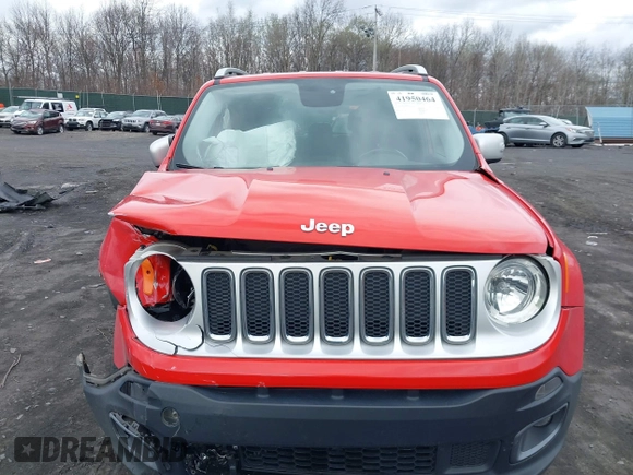 2015 Jeep Renegade Limited with VIN ZACCJBDT7FPB28670, listed as a IAAI auction lot 41950464 with 142,018 mi miles and . Bid and sale history available at DreamBid. Image 12.
