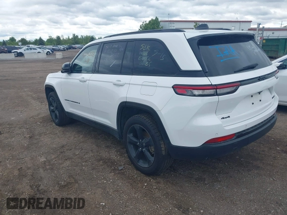 2023 Jeep Grand Cherokee Limited z VIN 1C4RJHBG8PC518881, wystawiony jako IAAI lot #42342233 z przebiegiem 58 773 mil mil oraz . Historia ofert i sprzedaży dostępna na DreamBid. Obrazek 3.