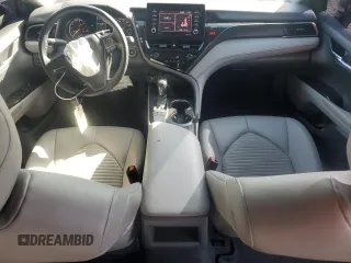 2023 Toyota Camry SE with VIN 4T1T11AK3PU777092, listed as a Copart auction lot 52180785 with 46,836 mi miles and Salvage Title. Bid and sale history available at DreamBid. Image 8.