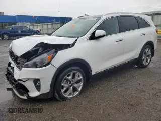 2019 Kia Sorento EX with VIN 5XYPHDA58KG610038, listed as a Copart auction lot 59495805 with 101,189 mi miles and Clean title. Bid and sale history available at DreamBid. Image 1.