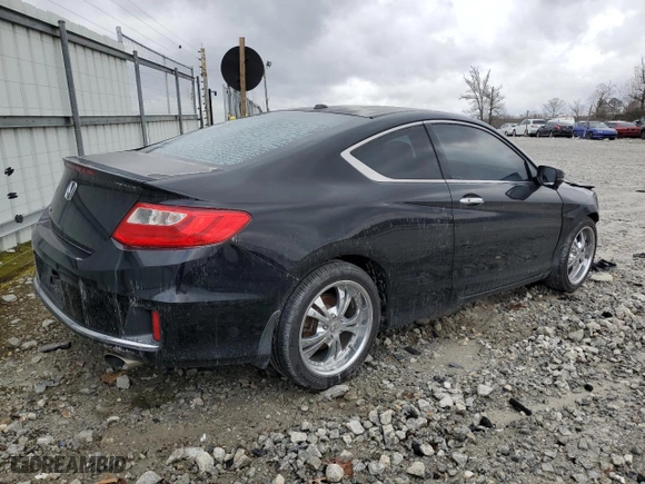 2013 Honda Accord Cpe EX-L with VIN 1HGCT1B84DA007242, listed as a Copart auction lot 42529245 with 239,636 mi miles and Salvage Title. Bid and sale history available at carsss.com. Image 3.