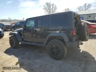 2013 Jeep Wrangler Unlimited Sport with VIN 1C4HJWDG2DL642721, listed as a Copart auction lot 49461165 with 170,348 mi miles and Salvage Title. Bid and sale history available at carsss.com. Image 2.