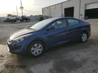 2016 Hyundai Elantra SE with VIN 5NPDH4AE1GH781121, listed as a Copart auction lot 57064465 with 155,219 mi miles and Salvage title. Bid and sale history available at DreamBid. Image 1.
