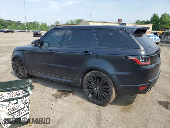 2022 Land Rover Range Rover Sport HSE Dynamic z VIN SALWR2SE7NA234750, wystawiony jako Copart lot #58992895 z przebiegiem 97 879 mil mil oraz Szkoda całkowita • Salvage title. Historia ofert i sprzedaży dostępna na DreamBid. Obrazek 2.