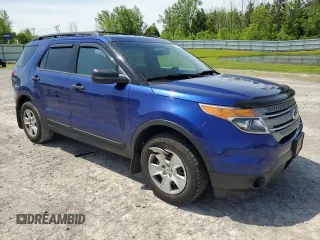 2013 Ford Explorer with VIN 1FM5K8B8XDGB92358, listed as a Copart auction lot 58974855 with 108,989 mi miles and Salvage title. Bid and sale history available at DreamBid. Image 4.