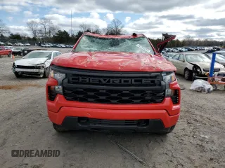 2024 Chevrolet Silverado 1500 Custom with VIN 1GCPDBEK1RZ294848, listed as a Copart auction lot 42704255 with 478 mi miles and Salvage Title. Bid and sale history available at DreamBid. Image 5.