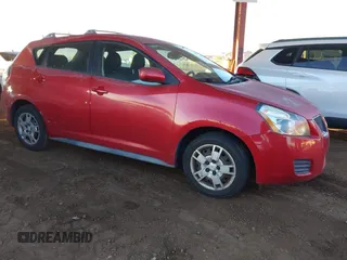 2010 Pontiac Vibe with VIN 5Y2SM6E06AZ418746, listed as a IAAI auction lot 41651002 with 55,424 mi miles. Bid and sale history available at carsss.com. Image 1.