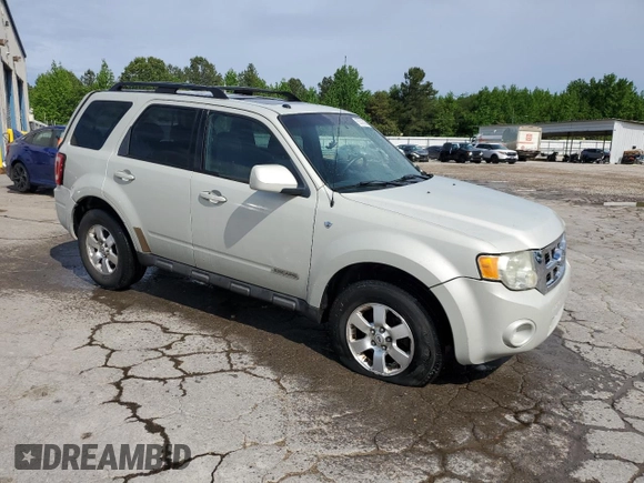 2008 Ford Escape Limited with VIN 1FMCU04198KB43285, listed as a Copart auction lot 55330325 with 240,648 mi miles and Salvage title. Bid and sale history available at DreamBid. Image 4.