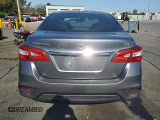 2017 Nissan Sentra SV with VIN 3N1AB7AP1HL710111, listed as a Copart auction lot 52864295 with 172,027 mi miles and Salvage Title. Bid and sale history available at carsss.com. Image 6.