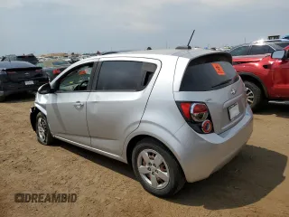 2015 Chevrolet Sonic LS with VIN 1G1JB6SH4F4198631, listed as a Copart auction lot 63808334 with 147,662 mi miles and Salvage title. Bid and sale history available at DreamBid. Image 2.