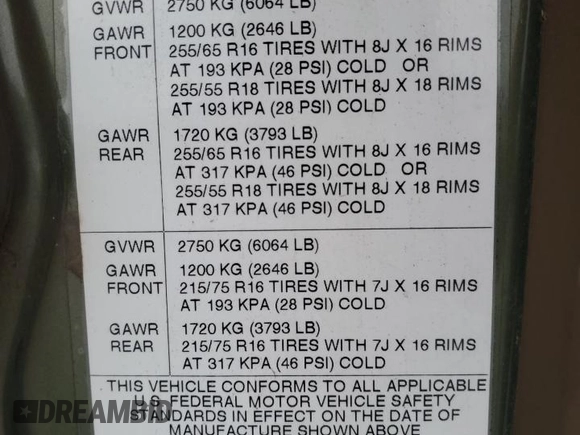 2000 Land Rover Discovery Cloth z VIN SALTY1247YA236168, wystawiony jako Copart lot #84413524 z przebiegiem 179 465 mil mil oraz Szkoda całkowita • Salvage title. Historia ofert i sprzedaży dostępna na DreamBid. Obrazek 14.