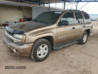 2002 Chevrolet TrailBlazer LS with VIN 1GNDS13S222473900, listed as a Copart auction lot 52956715 with 126,396 mi miles and Salvage Title. Bid and sale history available at DreamBid. Image 1.