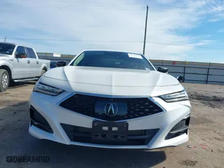 2023 Acura TLX w/Advance Package with VIN 19UUB6F65PA003881, listed as a IAAI auction lot 41360237 with 12,905 mi miles. Bid and sale history available at carsss.com. Image 6.