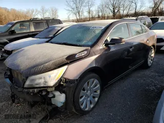 2014 Buick LaCrosse Premium I with VIN 1G4GE5G33EF166252, listed as a Copart auction lot 88367255 with 156,074 mi miles and Salvage Title. Bid and sale history available at carsss.com. Image 1.