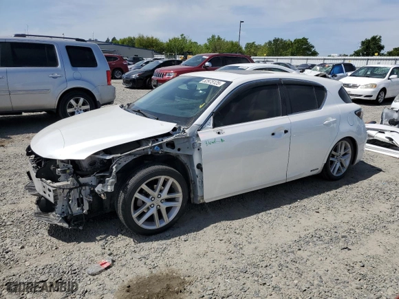 2015 Lexus CT 200h Hybrid with VIN JTHKD5BH4F2209900, listed as a Copart auction lot 52975125 with 179,933 mi miles and Salvage Title. Bid and sale history available at carsss.com. Image 1.