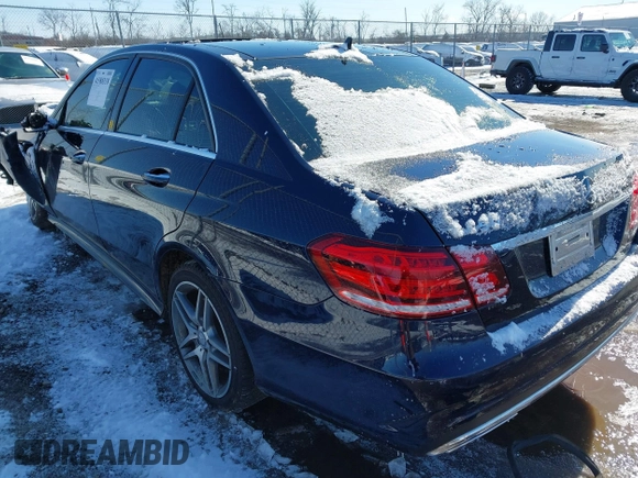 2014 Mercedes-Benz E 550 Sport with VIN WDDHF9BB5EA923294, listed as a IAAI auction lot 41588318 with 141,510 mi miles and . Bid and sale history available at DreamBid. Image 3.
