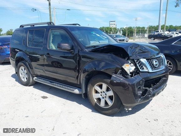 2011 Nissan Pathfinder SV with VIN 5N1AR1NN7BC610415, listed as a IAAI auction lot 41931099 with 183,765 mi miles. Bid and sale history available at carsss.com. Image 1.
