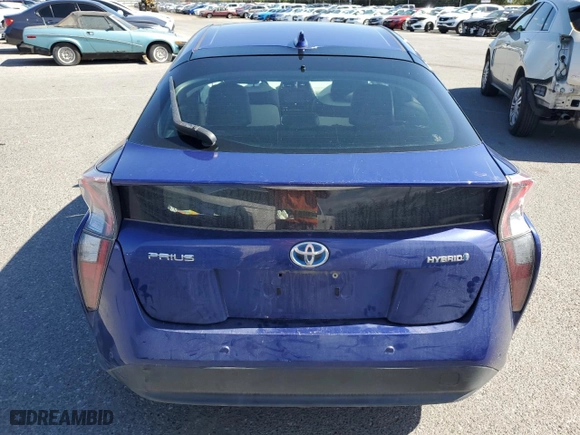 2016 Toyota Prius Four with VIN JTDKARFU0G3504903, listed as a Copart auction lot 47650155 with 100,454 mi miles and Salvage Title. Bid and sale history available at carsss.com. Image 6.