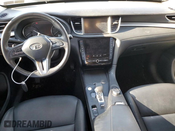 2019 Infiniti QX50 LUXE with VIN 3PCAJ5M33KF130569, listed as a Copart auction lot 73271632 with 77,229 mi miles. Bid and sale history available at carsss.com. Image 8.