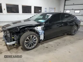 2019 Lexus LS with VIN JTHC51FF9K5006397, listed as a Copart auction lot 69589324 with 58,968 mi miles and Salvage Title. Bid and sale history available at carsss.com. Image 1.
