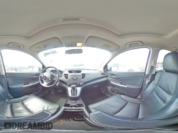 2013 Honda CR-V EX-L with VIN 2HKRM4H76DH679026, listed as a Copart auction lot 54014485 with 154,895 mi miles and Salvage Title. Bid and sale history available at carsss.com. Image 16.