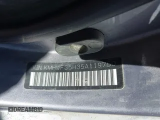 2005 Hyundai Sonata GLS with VIN KMHWF35H35A119750, listed as a IAAI auction lot 41687575 with 146,419 mi miles. Bid and sale history available at carsss.com. Image 9.