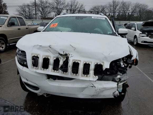 2021 Jeep Cherokee Latitude с VIN 1C4PJMCB0MD152908, выставлен на аукционе Copart как лот 84382024 с пробегом 101 345 миль миль и Списание • Salvage title. История ставок и продаж доступна на DreamBid. Изображение 5.