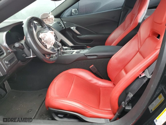 2019 Chevrolet Corvette 1LT with VIN 1G1YB2D75K5104935, listed as a Copart auction lot 83640474 with 26,697 mi miles and Salvage Title. Bid and sale history available at carsss.com. Image 7.