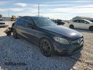 2020 Mercedes-Benz C 43 AMG with VIN 55SWF6EB6LU324144, listed as a Copart auction lot 88303735 with 49,804 mi miles and Salvage Title. Bid and sale history available at carsss.com. Image 4.