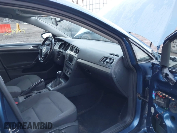 2016 Volkswagen Golf TSI S z VIN 3VWC17AUXGM514723, wystawiony jako IAAI lot #41419838 z przebiegiem 79 745 mil mil oraz . Historia ofert i sprzedaży dostępna na DreamBid. Obrazek 5.