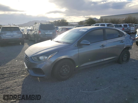 2019 Hyundai Accent SE with VIN 3KPC24A34KE073633, listed as a Copart auction lot 49627185 with 179,648 mi miles and Salvage Title. Bid and sale history available at carsss.com. Image 1.