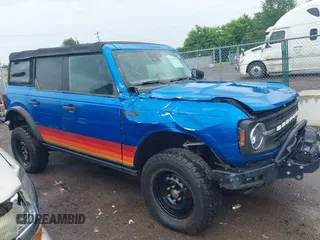 2022 Ford Bronco с VIN 1FMEE5DP7NLB05406, выставлен на аукционе IAAI как лот 42607701 с пробегом 38 206 миль миль и . История ставок и продаж доступна на DreamBid. Изображение 6.