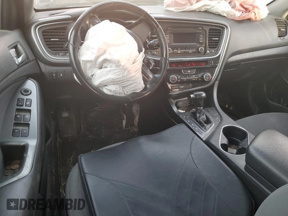 2015 Kia Optima z VIN KNAGM4AD4F5086305, wystawiony jako Copart lot #50992664 z przebiegiem 107 386 mil mil oraz Szkoda całkowita • Salvage title. Historia ofert i sprzedaży dostępna na DreamBid. Obrazek 8.
