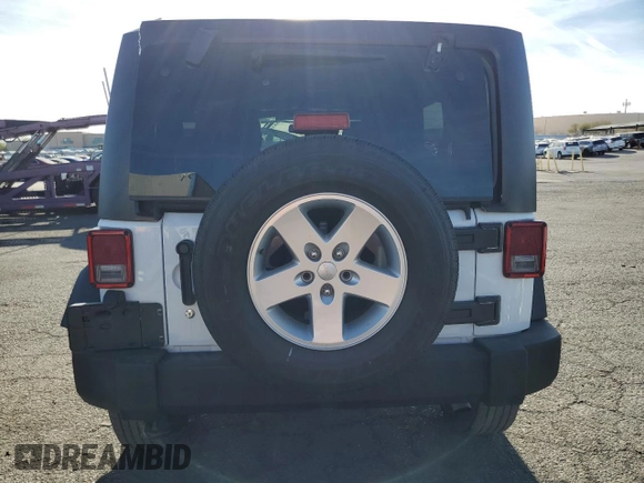 2018 Jeep Wrangler JK Unlimited Sport with VIN 1C4BJWDG1JL834407, listed as a Copart auction lot 84510824 with 69,024 mi miles and Salvage Title. Bid and sale history available at carsss.com. Image 6.