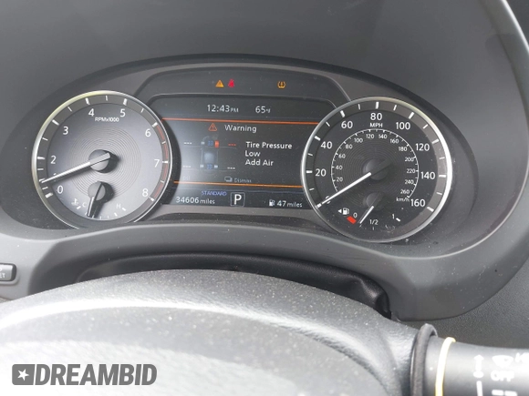 2019 Infiniti QX50 Luxe with VIN 3PCAJ5M37KF148220, listed as a IAAI auction lot 41881786 with 34,606 mi miles and . Bid and sale history available at DreamBid. Image 7.