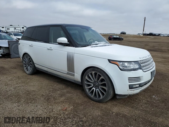2016 Land Rover Range Rover Autobiography with VIN SALGV2EF4GA317852, listed as a Copart auction lot 49377465 with Not provided miles and Non repairable. Bid and sale history available at DreamBid. Image 4.