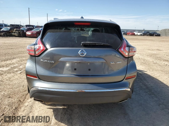 2015 Nissan Murano SL z VIN 5N1AZ2MH8FN276195, wystawiony jako Copart lot #56364415 z przebiegiem 104 355 mil mil oraz Czysty tytuł • Clean title. Historia ofert i sprzedaży dostępna na DreamBid. Obrazek 6.