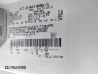 2015 Ford Transit Connect XLT с VIN NM0LS7F77F1222135, выставлен на аукционе IAAI как лот 42626109 с пробегом 191 781 миль миль и . История ставок и продаж доступна на DreamBid. Изображение 9.
