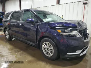2023 Kia Carnival LX with VIN KNDNB4H37P6193583, listed as a Copart auction lot 51177845 with 23,171 mi miles and Salvage Title. Bid and sale history available at carsss.com. Image 4.