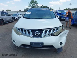 2009 Nissan Murano SL with VIN JN8AZ18W69W154834, listed as a IAAI auction lot 39865907 with 148,917 mi miles. Bid and sale history available at carsss.com. Image 12.