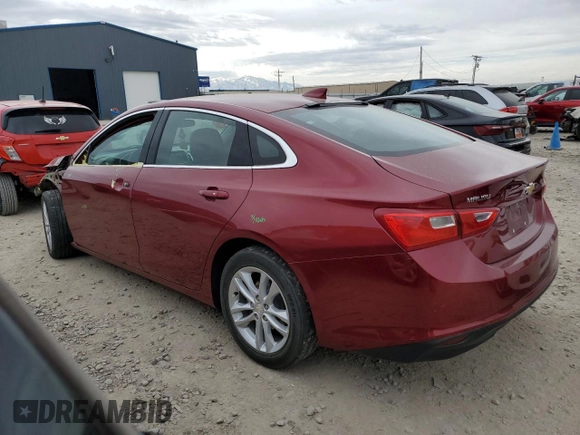2018 Chevrolet Malibu LT z VIN 1G1ZD5ST2JF170674, wystawiony jako Copart lot #53493925 z przebiegiem 57 176 mil mil oraz Szkoda całkowita • Salvage title. Historia ofert i sprzedaży dostępna na DreamBid. Obrazek 2.