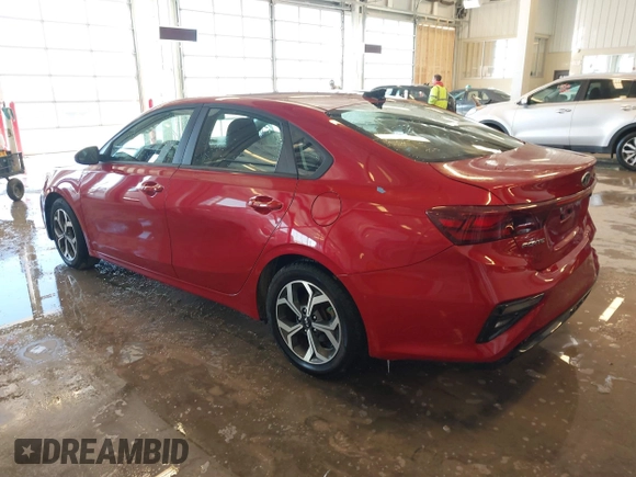 2020 Kia Forte LXS with VIN 3KPF24AD0LE191296, listed as a IAAI auction lot 41554765 with 46,964 mi miles. Bid and sale history available at carsss.com. Image 3.