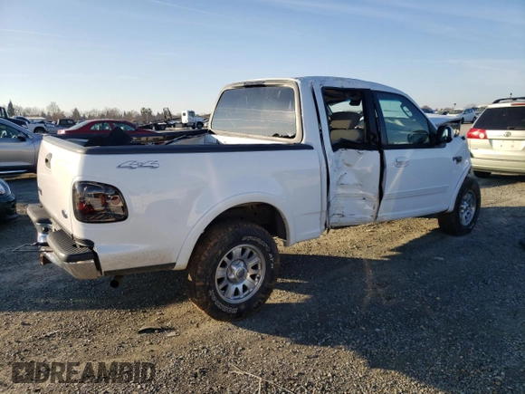 2003 Ford F-150 XLT with VIN 1FTRW08693KC51672, listed as a Copart auction lot 41368805 with 150,614 mi miles and Salvage Title. Bid and sale history available at carsss.com. Image 3.