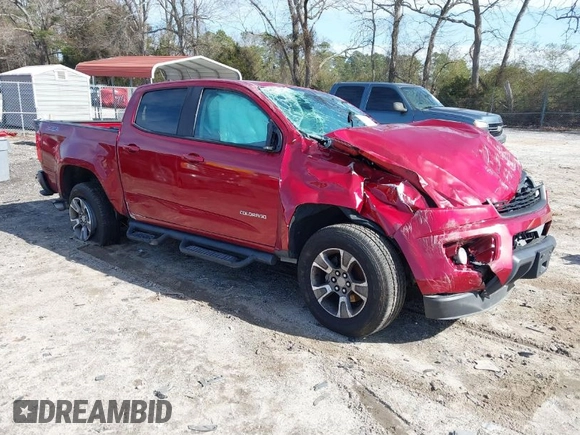 2016 Chevrolet Colorado 2WD Z71 z VIN 1GCGSDE30G1361834, wystawiony jako IAAI lot #41729003 z przebiegiem Nie podano mil oraz . Historia ofert i sprzedaży dostępna na DreamBid. Obrazek 1.