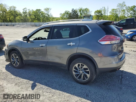 2015 Nissan Rogue SL z VIN 5N1AT2MV4FC923940, wystawiony jako Copart lot #50649605 z przebiegiem 68 083 mil mil oraz Szkoda całkowita • Salvage title. Historia ofert i sprzedaży dostępna na DreamBid. Obrazek 2.